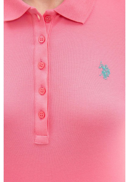 Kadın Pembe Basic T-Shirt 50222743-VR041