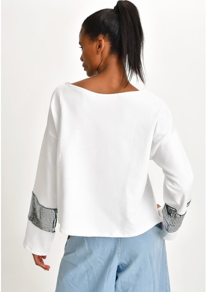 Kol Detaylı Sweatshrt