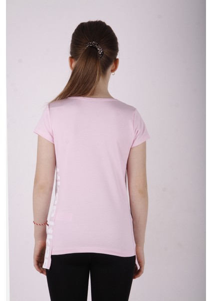 Kız Çocuk Likee Baskılı T-Shirt modelleri