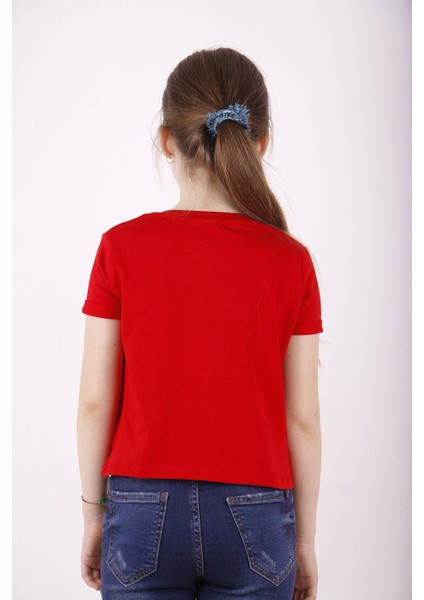 Kız Çocuk Instagram Baskılı T-Shirt fiyatları