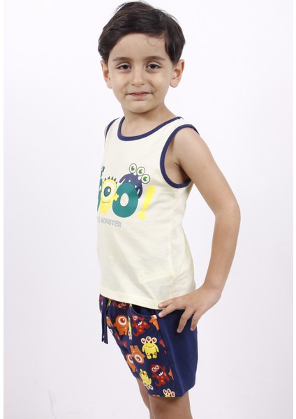 Erkek Çocuk Boo! Baskılı Şortlu Takım fiyatları