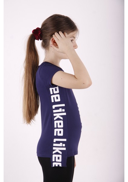 Kız Çocuk Likee Baskılı T-Shirt fiyatları