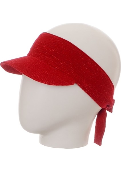 Simli Bandana Kırmızı