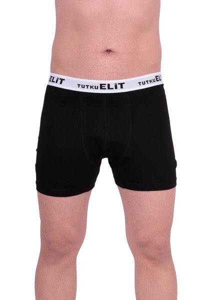 Elit Erkek Modal Boxer 1252 | Siyah