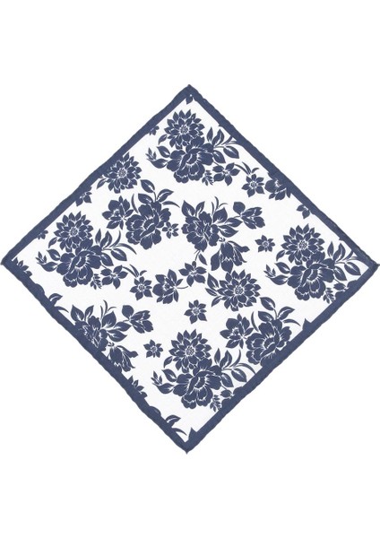 Desenli Denim Mendil