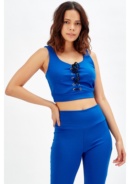 Saks Kus Gözlü Bustiyer Abiye Bluz modelleri