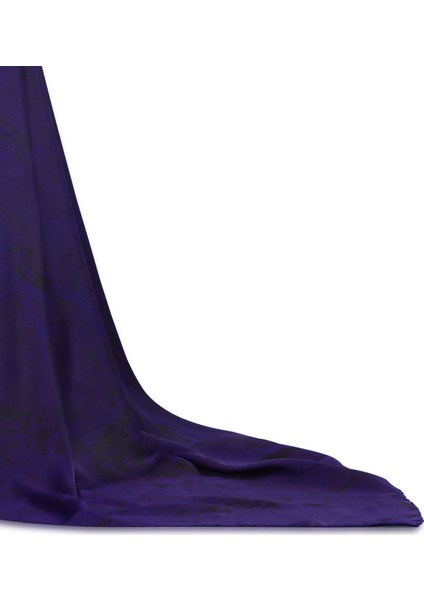 EL İŞÇİLİĞİ KADIN RENKLİ EBRU EŞARP 90*90 cm - E0083