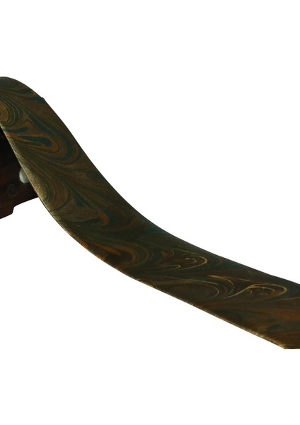 EL İŞÇİLİĞİ ERKEK RENKLİ EBRU KRAVAT 150*5 cm - K0066