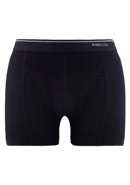 Erkek Siyah 3'Lü Boxer-9683