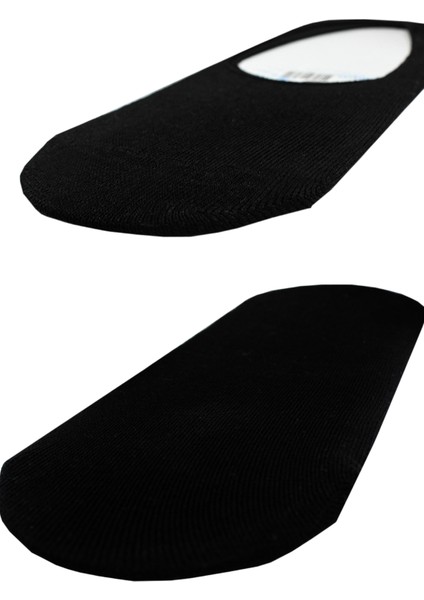 3'lu Paket Set Siyah Babet Erkek Çorap