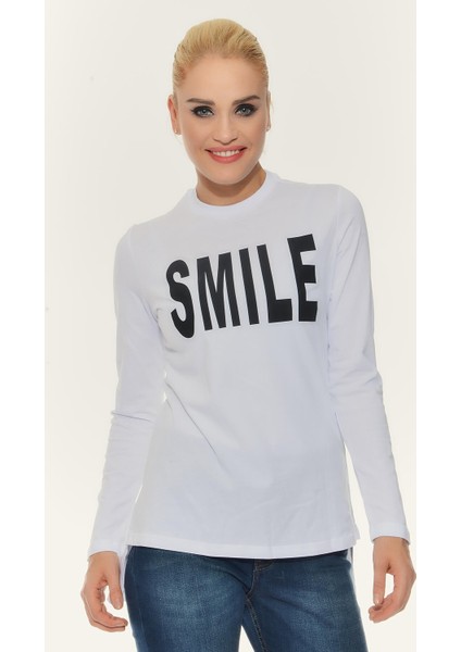 Kadın T-Shirt - Beyaz fırsatları