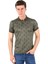 40220-0025 Slim Fit Haki T-Shirt 1