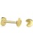 14 Ayar Altın Pacman Tragus Piercing 1