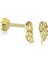14 Ayar Altın Kanat Tragus Piercing 1