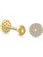 14 Ayar Altın Taşlı Tragus Piercing 1