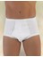 Beyaz Pamuklu Klasik Erkek Slip 6'lı Paket ME013 1