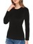 Kadın Elastan Uzun Kollu T-Shirt 1