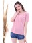 Cotton Mood 7050466 V Yaka Boyfriend T-Shirt 2