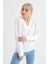 9151526 Bodrum Kum.Arkası Kolu Düğmeli Bluz 3