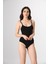 Ayar Askılı Çıtçıtlı Kadın Body Korse Beyaz Örme Seamless Dikişsiz Soft 2