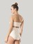 Kadın Lazer Kesim Iz Yapmaz Yüksek Bel Slip Külot Ten Örme Seamless Dikişsiz Slikonlu 2