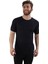 Bisiklet Yaka Regular Fit T-Shirt Lacivert (E19-P5AG09) 3
