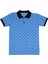 Palmiye Desenli Yakalı Erkek Çocuk T-Shirt 1