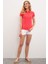 Kadın Roude Red(P) Basic T-Shirt 50222743-PB0012 4