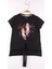 Kız Çocuk Leopar Desenli Ayakkabı Baskılı T-Shirt 1