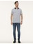 Erkek Beyaz Regular Fit Baskılı Polo Yaka Tişört 50221422-VR013 4