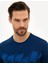 Erkek Lacivert Slim Fit Bisiklet Yaka T-Shirt 50226354-VR033 3