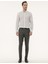 Erkek Siyah Slim Fit Uzun Kollu Gömlek 50227239-VR046 4