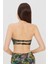 Çok Renkli Blossom Strapless Half Band Bikini Üstü 3
