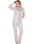 Kadın Pijama Takımı Kısa Kollu Düğmeli - PJ3005 2