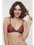 Çok Renkli Cherry Üçgen Knot Bikini Üstü 1