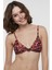 Çok Renkli Cherry Üçgen Knot Bikini Üstü 2