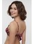 Çok Renkli Cherry Üçgen Knot Bikini Üstü 3