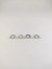 316L Cerrahi Çelik Dörtlü 8mm Shambala Taşlı Septum Piercing Set 1