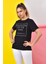 GYM00015 Likrali Koton Kadin T-Shirt 3