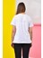 GYM00015 Likrali Koton Kadin T-Shirt 4