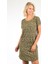 Geisha Khaki Green Elbise 1