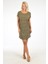 Geisha Khaki Green Elbise 2
