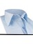 Klasik Kesim Düz Oxfort Buz Mavi Erkek Gömlek 4