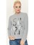 Kadın T-Shirt - Gri 1