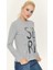 Kadın T-Shirt - Gri 3