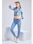 Kadın Wendy Skinny Ultra Likra Jean Pantolon Wth Gold - Açık Mavi 3