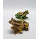 Mrc Swaroski Taşlı Büyük 2li Kurbağa Biblo Mücevher Kutu+Süpriz Hediye