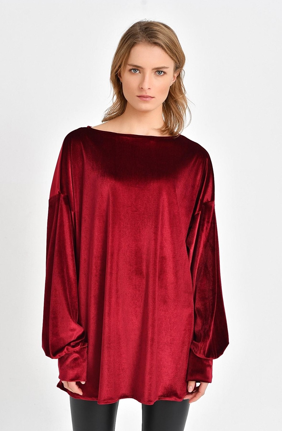 Quincey Kadife Tunik görsel 4
