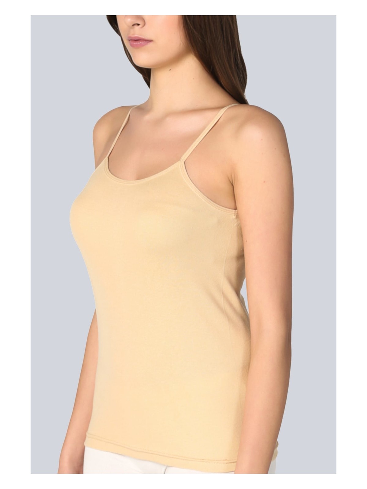 Tutku Kadın Siyah 3'lü Paket Pamuklu Ribana İp Askılı Atlet - Görsel 5