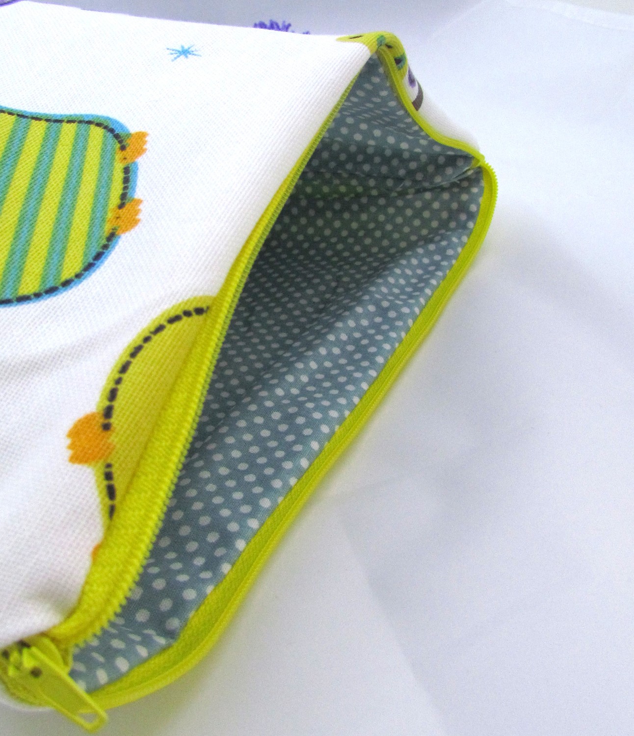 Pafuli El Yapımı Clutch Çanta Renkli Baykuşlar görsel 4